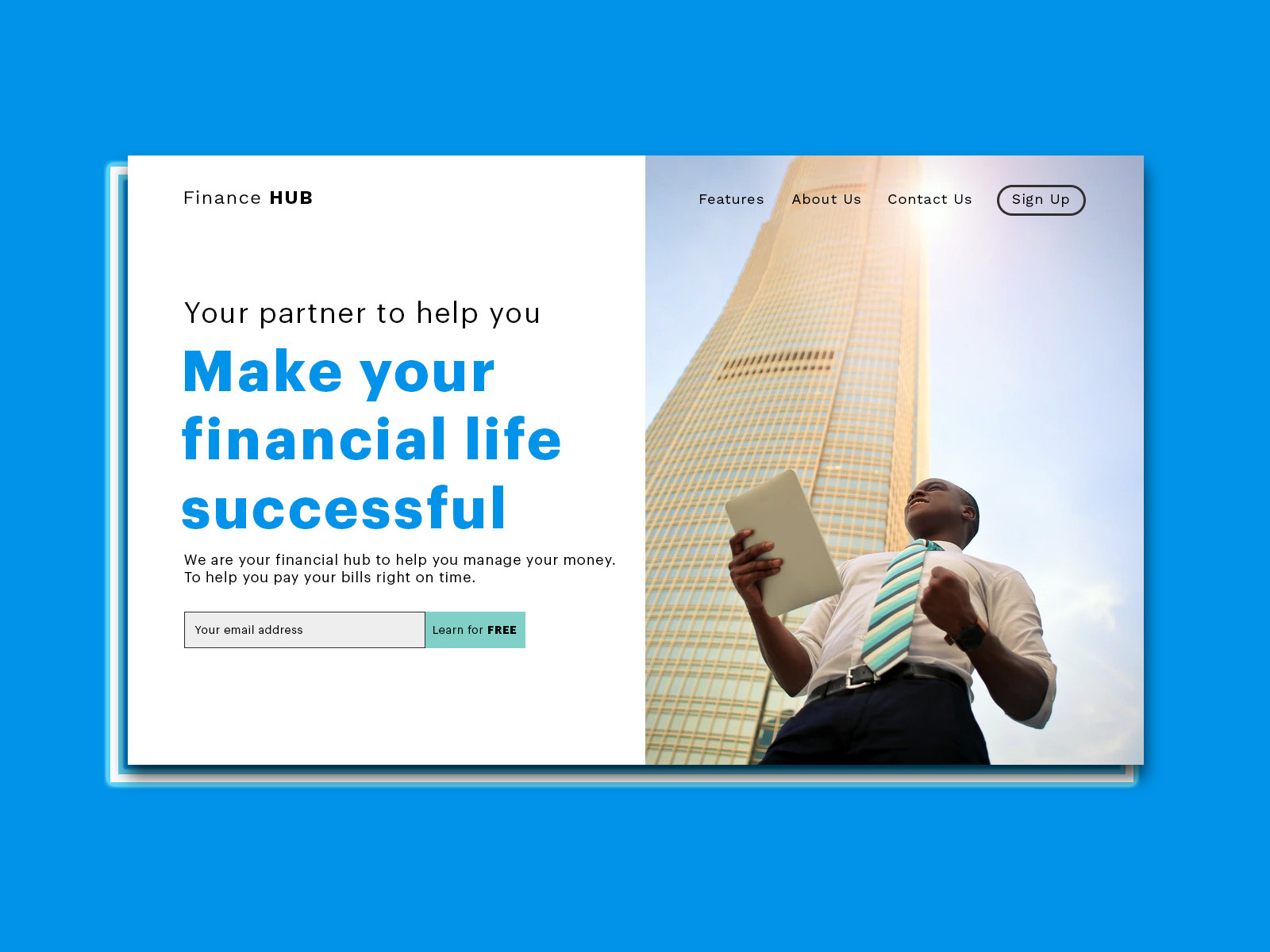 Finance HUB Layout 2 by Danrelle Galicia on Dribbble
