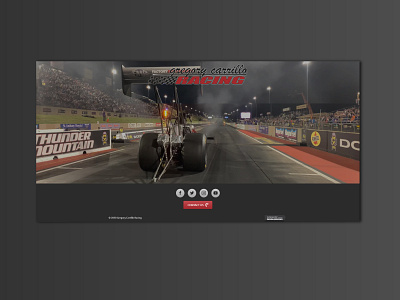 Gregory Carrillo Racing minimal starter website wordpress