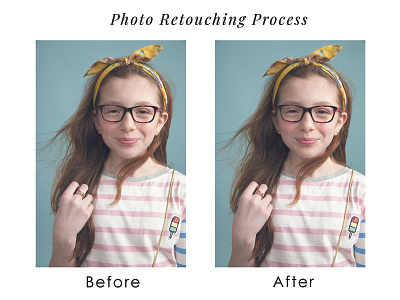 Photo Retouching Process photo retouch photoshop