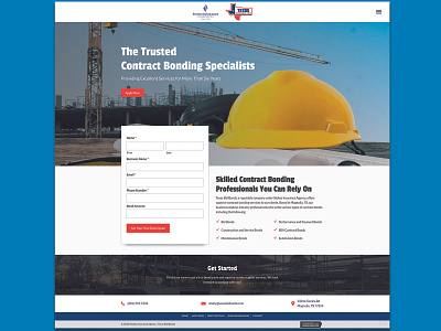 Stokes Insurance branding construction company minimalist typography web design wordpress
