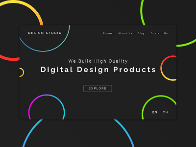 Design Studio: Redesign minimal photoshop typography ui web design