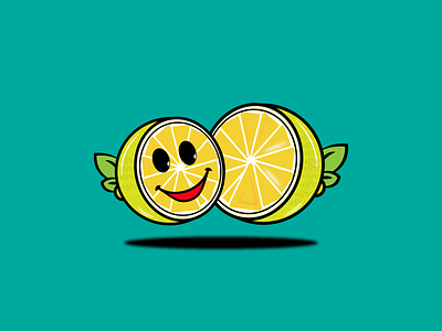 Funny Lemon design fruit fruit illustration fruits fruity fun funny graphic graphicdesign illustration illustration art lemon lemons pretty smiley