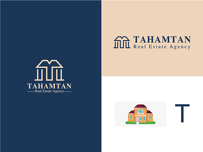 Tahamtan Real Estate Agency brand branding design graphic graphicdesign logo logotype marketing monogram real estate real estate agency t visual identity برندینگ تهمتن لوگو مشاور املاک هویت بصری