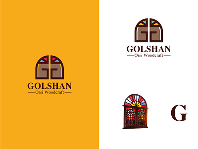 Golshan Orsi Woodcraft brand branding design g graphic graphicdesign logo logotype marketing monogram orsi visual identity woodcraft ارسی برندینگ در و پنجره لوگو مارکتینگ مونوگرام هویت بصری