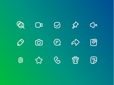 Icon exploration design icons line minimal ui