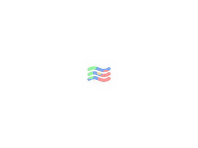 Having fun with the waves colours hamburger menu more wave