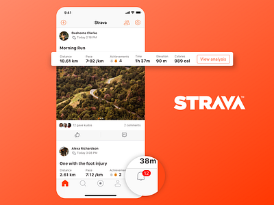 Strava concept