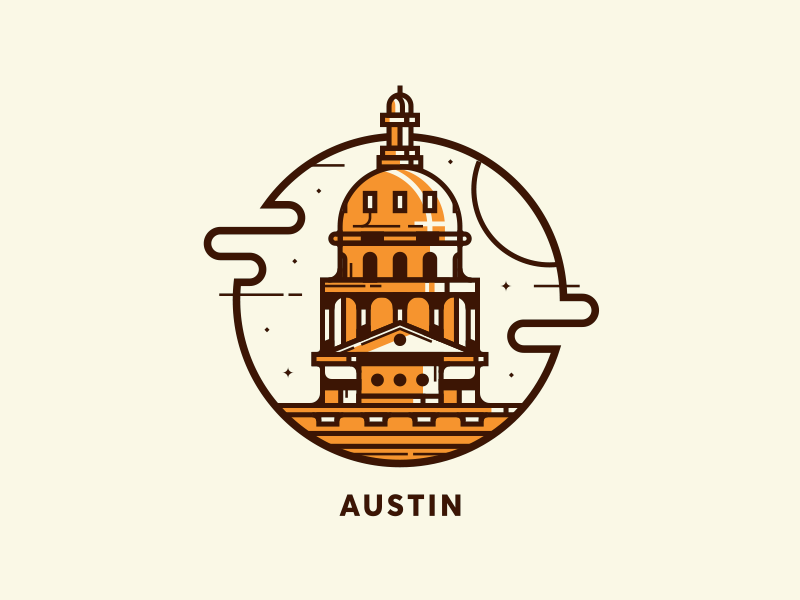 Austin by Kevin Yang on Dribbble