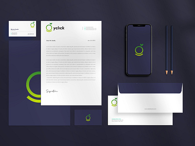 Yclick Corporate business identity