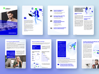 Ebook, logiciel identification - Invox B2B Digital Marketing design ebook flat graphic design livre blanc