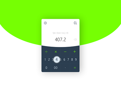  Daily UI | Day004 | Calculator