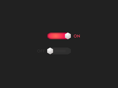 On-Off Switch 015 dailyui design minimal off on on off slider switch toggle ui