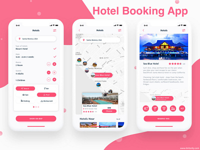 Hotel Booking App airbnbclone android app app design ionic framework ios app java javascript laravel mobileappdevelopment online booking payment gateway payment method photoshop php react native swift ui ux webdevelopment