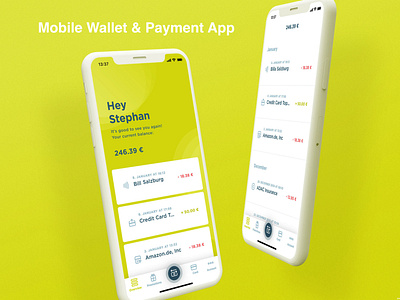 Mobile Wallet and Payment App