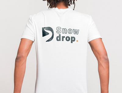 Snowdrop T-shirt Back Concept branding clothing design illustrator logo merchandise photoshop t shirt typography vector