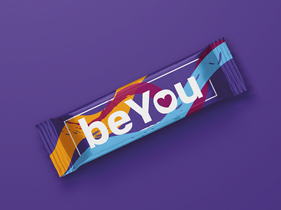 BeYou Berry Bar branding food fun health illustrator mockup modern photoshop quirky vibrant