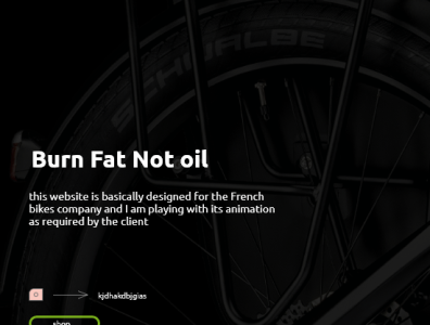 French Mobile App for bikes ui ux web
