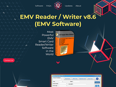 EMV Software website