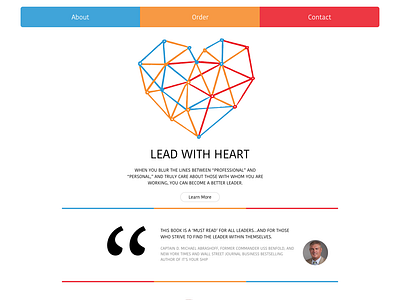 LeadWithHeart.com design uiux ux web web design web development website