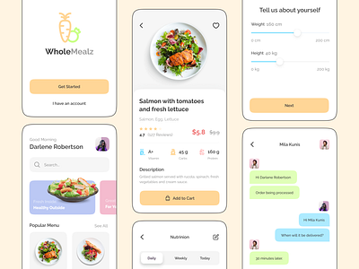 Food Delivery App — Mobile Design