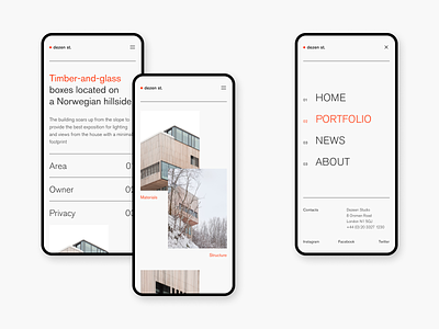 Timber-and-glass House Rental — Mobile Design airbnnb architecture booking branding design house house rent mobile real eatate app real estate rent service rental rental app ui ui design ux ux design