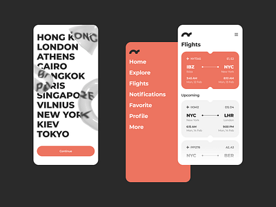 Mobile Travel Planning App — UI/UX Design