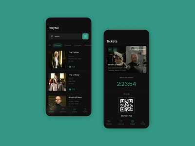 Event Ticket Booking Service — Mobile Design