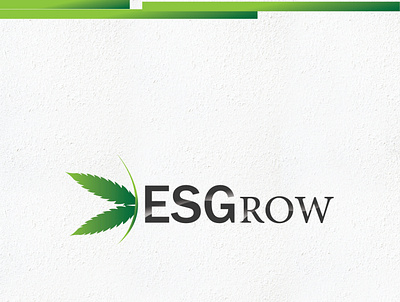 ESGROW LOGO logo logo design