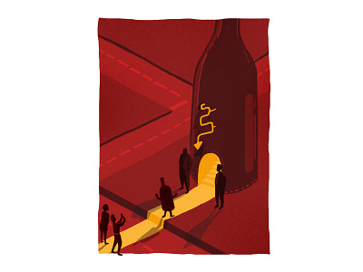 Best. Club. Ever art club design graphic graphic design illustration illustrator minimal red wine winebottle winery