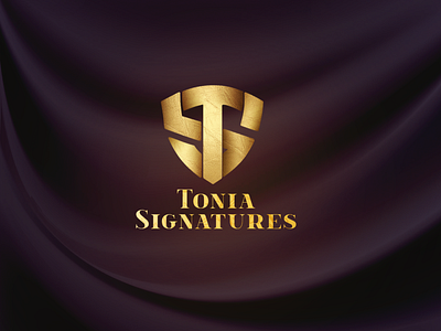 Logo Design for Tonia Signatures brand design branding design logo logodesign logos typography