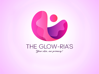 Logo Design for The Glow-ria's brand design branding design logo logodesign typography vector