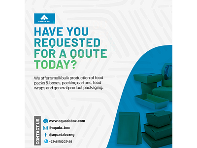 Promotional Flyer - AquadaBox