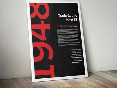 Typographic Specimen Sheet design poster design type typogaphy