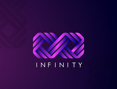 Infinity Logo | Minimal Logo Design | 2022 behance branding design graphic design illustration illustrator logo minimal ui vector