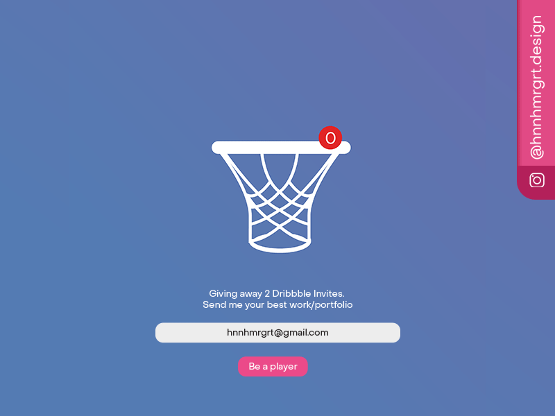 Dribbble Invites for 2!