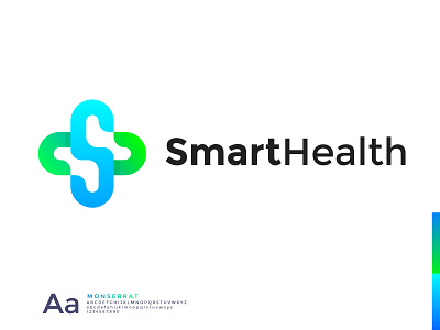 smart health logo concept abstract brand identity branding chemist clinic concept creative doctor health hospitality logo minimal modern