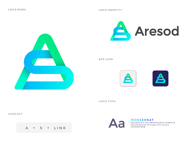 Aresod logo design concept