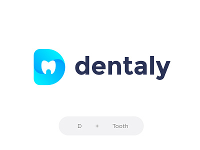 Dentaly logo design