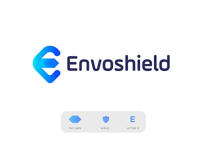 envoshield technology logo design
