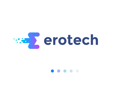 erotech technology logo design