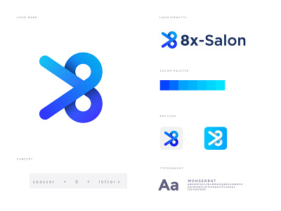 8x salon branding