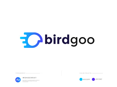 Birdgoo logo design abstract bird bird logo branding concept creative fast fly go identity logo logo design logodesign logos minimal minimalist modern modern minimal sky trand 2021