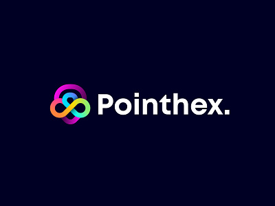 Pointhex logo concept design