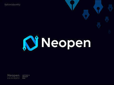 Neopen logo design