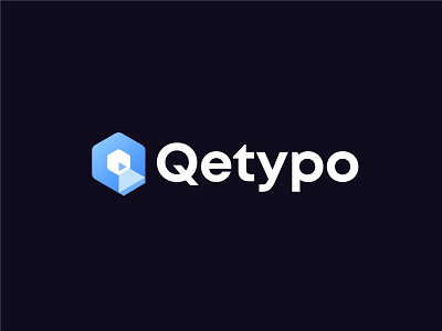 Writing logo design - Qetypo brand logo branding identity logo design logos q letter logo writer logo