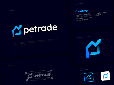 Petrade logo design || real estate logo design brand guideline brand identity branding business consulting corporate grow home latter mark letter logo logo logo design logo mark logodesign modern real estate symbol trade