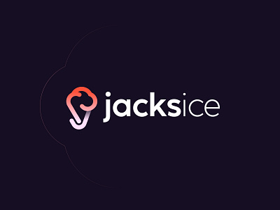 jacks ice logo || ice cream logo design