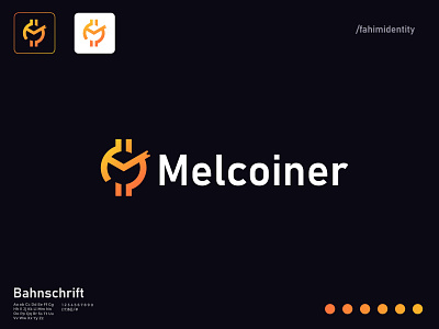 cryptocurrency logo design for Melcoiner crypto logo cryptocurrency icon letter m logo logo design modern