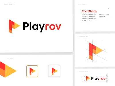 playrov logo branding best logo design best logo designer branding dribbble logo identity letter and play icon logo logo logo design logo designs logodesign media modern multimedia play play icon player playrov software trend trending