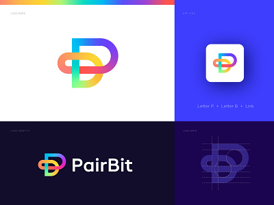 Pairbit logo design